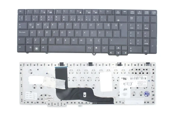 Hp EliteBook 8540w Notebook Klavyesi (Siyah TR) ürün görseli 1