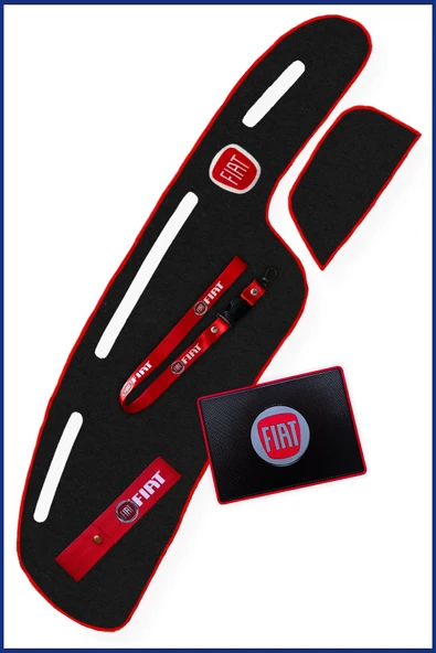 Fiat Tipo - Tempra Nakışlı Ön Göğüs Torpido Kaplama Halısı & Örtüsü / Fiat Araç Oto Aksesuar ürün görseli 1