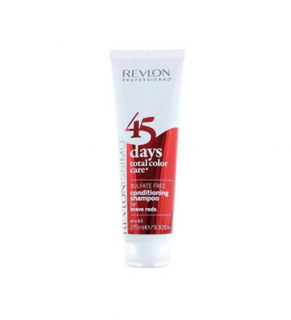 Revlon 45 Days Renk Koruyucu Şampuan Brave Reds 275 ml ürün görseli 1