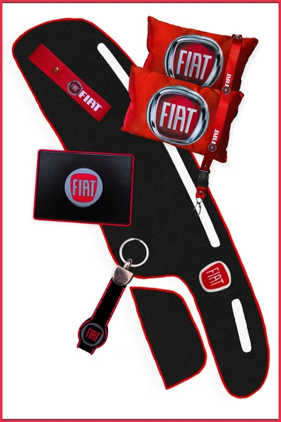 Fiat Tipo - Tempra Uyumlu Torpido Koruma Halısı & Dijital Baskılı Araç Yastığı & Fiat Oto Aksesuar ürün görseli 1