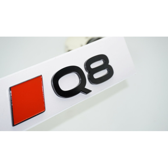 DK Tuning Q8 e-tron Bagaj Siyah 3M Yazı Logo Audi İle Uyumlu ürün görseli 1