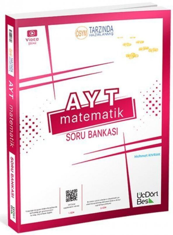 2023 AYT Matematik Soru Bankası Üç Dört Beş Yayınları ürün görseli 1
