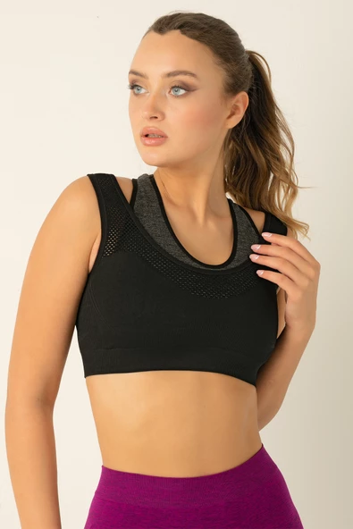 Miorre Seamless Melange Büstiyer - Resim 2