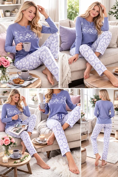 DoReMi Bayan Pijama Takımı - Resim 5