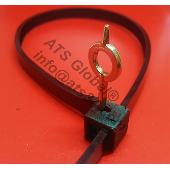 Anahtarlı Plastik Kelepçe 9/500 3 Adet ürün görseli 1