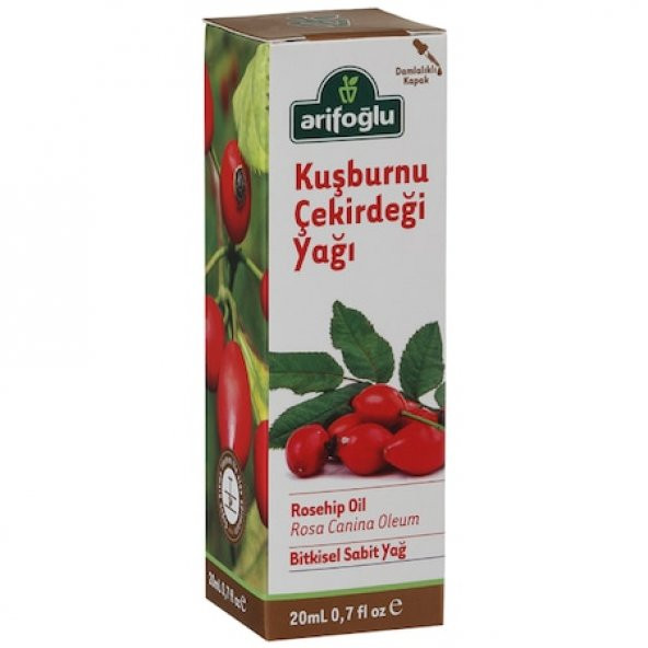 Arifoğlu Kuşburnu Çekirdeği Yağı 3 x 20 ML ürün görseli 1