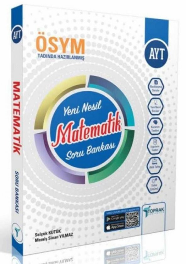AYT Matematik Soru Bankası Toprak Yayıncılık ürün görseli 1