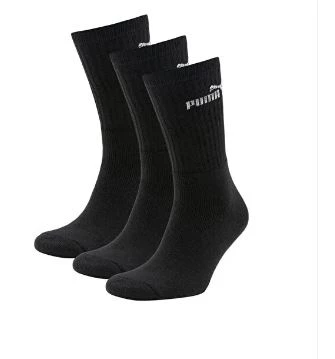 Puma 88329601 Puma Sport 3P 3Lü Çorap SİYAH ürün görseli 1