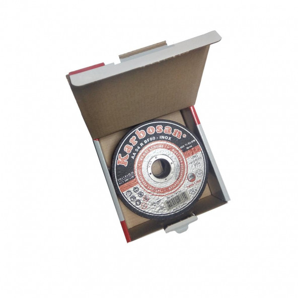 Karbosan İnox Metal Kesme Taşı 115X1.0x22.23mm (25 Li Kutu) ürün görseli 1