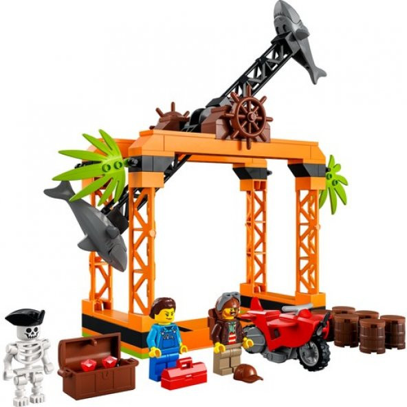 LEGO City 60342 The Shark Attack Stunt Challenge - Resim 2