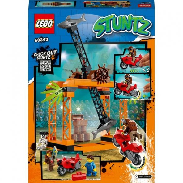 LEGO City 60342 The Shark Attack Stunt Challenge - Resim 6