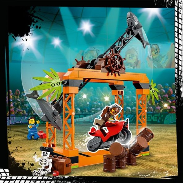 LEGO City 60342 The Shark Attack Stunt Challenge - Resim 7