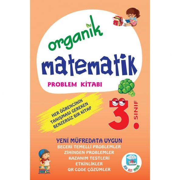 Bilge Bulut Yayınları İlkokul 3.Sınıf Organik Matematik Problem Kitabı ürün görseli 1