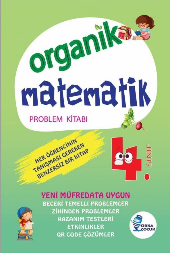 Bilge Bulut Yayınları İlkokul 4.Sınıf Organik Matematik Problem Kitabı ürün görseli 1