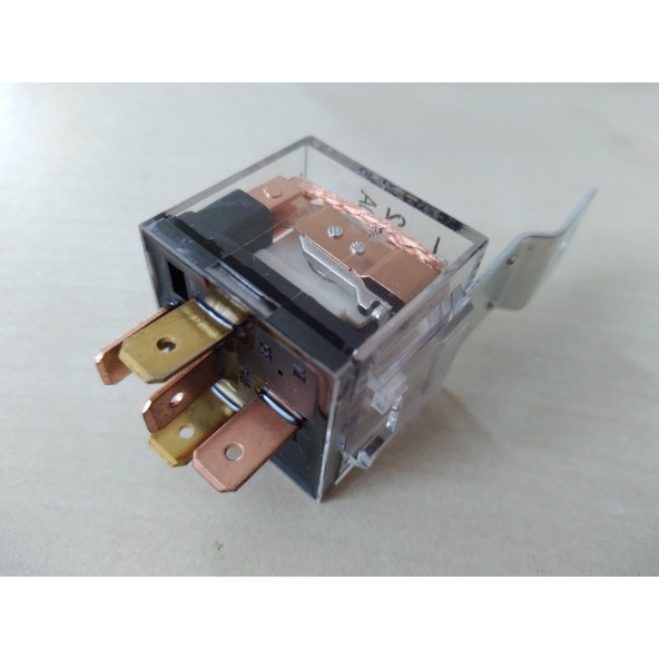 MAXTEL MİNİ ROLE 5 FİŞLİ (12V 40 AMPER) ŞEFFAF (BAĞLANTI APARATLI) ürün görseli 1