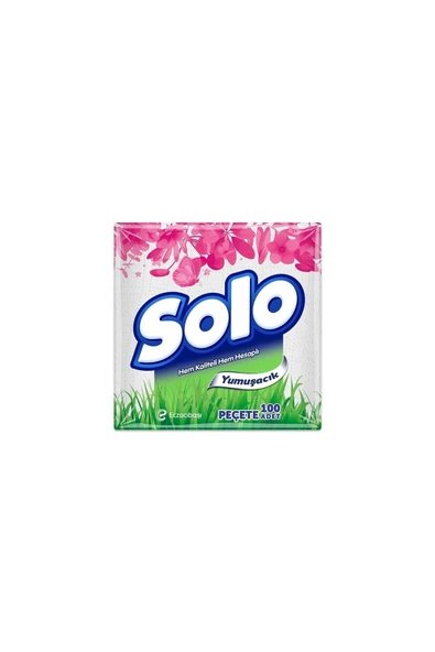 Solo 100lü 6 Adet Kağıt Peçete - Resim 4