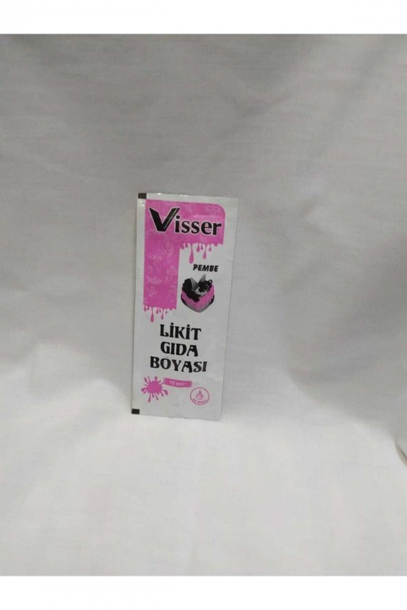 Visser Likit Gıda Boyası (12 ml) Pembe ürün görseli 1