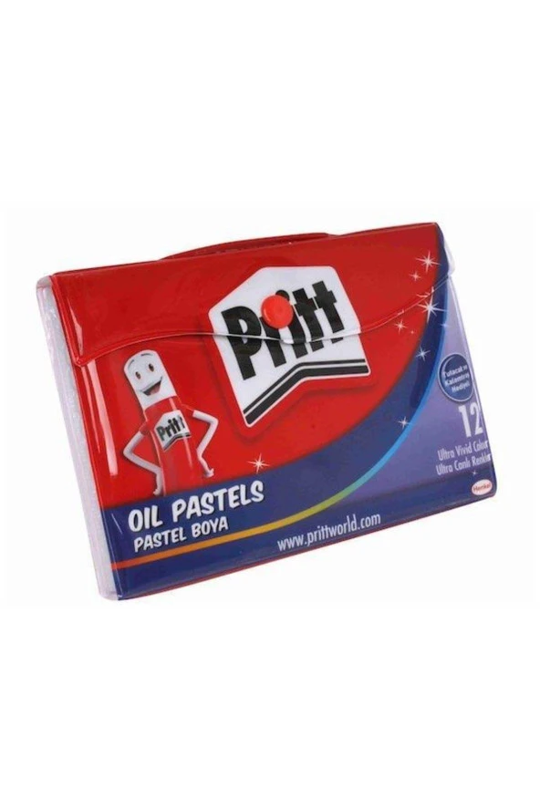 Pritt Pastel Boya Çantalı 12 Renk Çantalı Pastel Boya ürün görseli 1