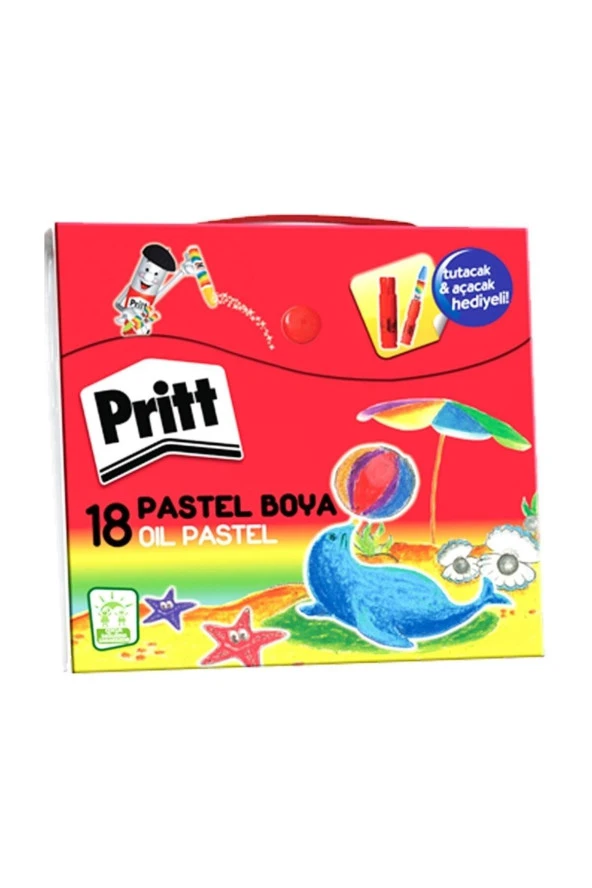 Pritt Pastel Boya Çantalı 18 Renk ürün görseli 1