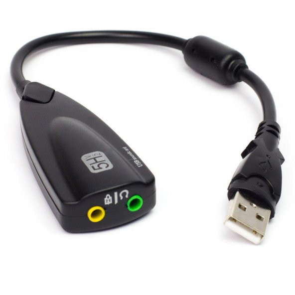 USB 2.0 Kaliteli Ses Kartı - Kablolu ürün görseli 1
