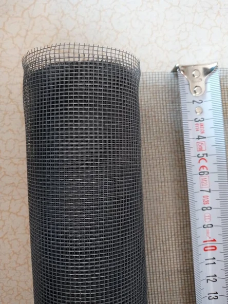 120x500 CM GRİ FİBER SİNEKLİK + 10 MT BEYAZ FİTİL ürün görseli 1