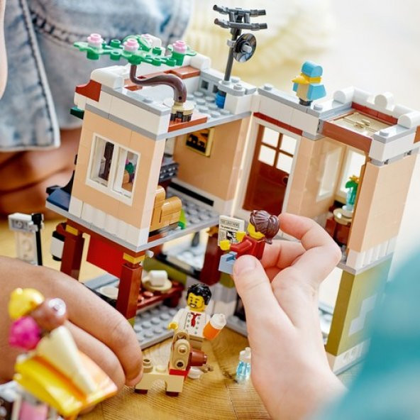 LEGO Creator 31131 Downtown Noodle Shop - Resim 6