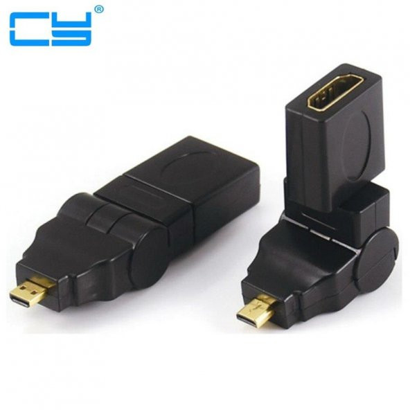 Micro HDMI Hareketli Çevirici 180 Derece Ayarlı ürün görseli 1