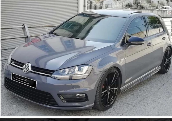 VW Golf 7 Batman Yarasa Ayna Kapağı Piano Black 2012-2019 ürün görseli 1