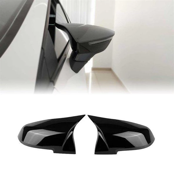 Seat Leon 2.5 Batman Yarasa Ayna Kapağı Piano Black  2009-2012 ürün görseli 1