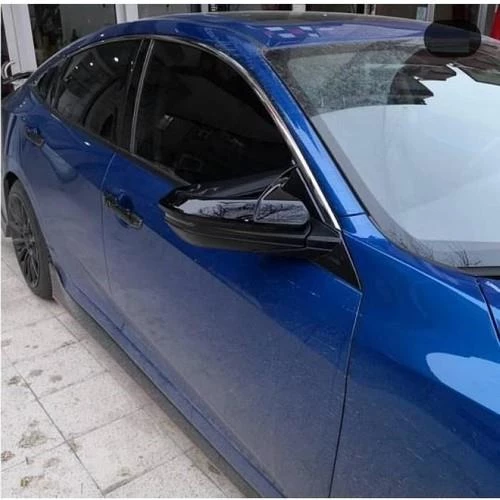 Honda Civic FC5 Batman Yarasa Ayna Kapağı Piano Black / 2016-2021 ürün görseli 1