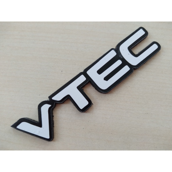 VTEC LOGOSU BEYAZ HONDA (VTEC LOGO) VTEC ARMASI, VTEC YAZISI ürün görseli 1