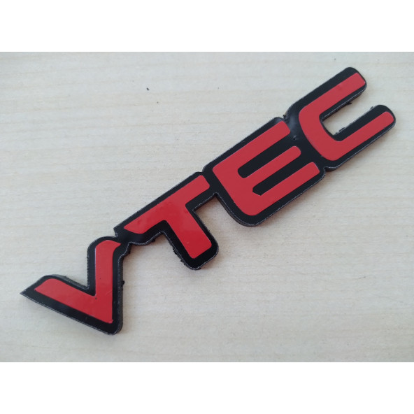 VTEC LOGOSU KIRMIZI HONDA (VTEC LOGO) VTEC ARMASI, VTEC YAZISI ürün görseli 1