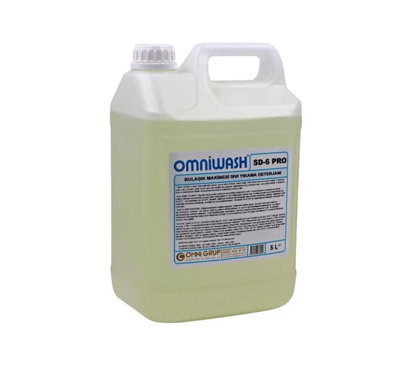 Omniwash SD-6 Pro 5000 ml Endüstriyel Sıvı Bulaşık Makinesi Deterjanı ürün görseli 1