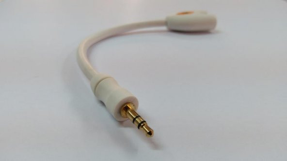 MYKABLO 3.5 mm TRS Kulaklık Çoklayıcı Kablo - Beyaz ürün görseli 1