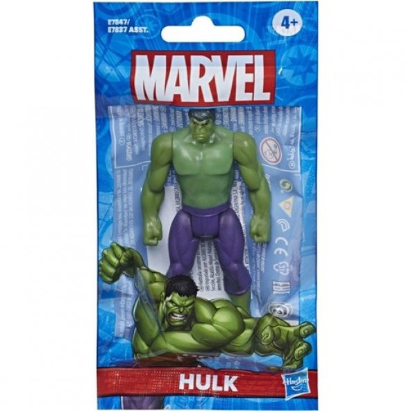 Captain Marvel Aksiyon Figürleri 9,5 cm Hulk - Resim 2