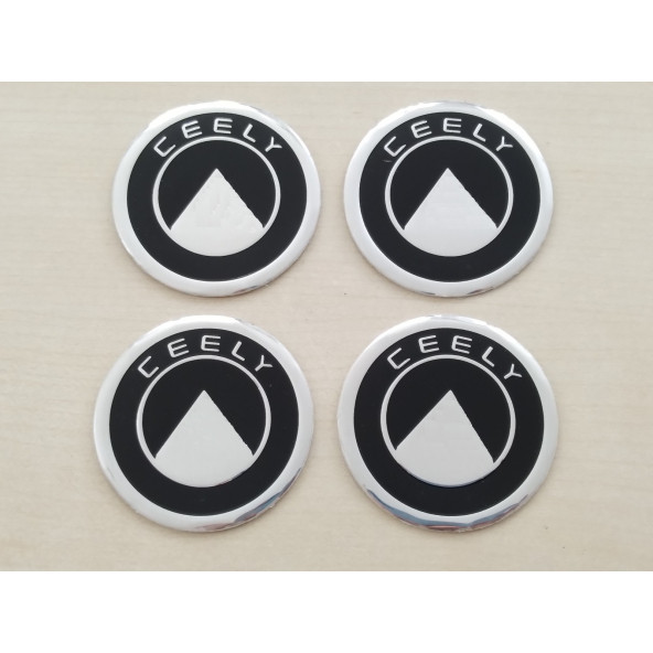 GEELY JANT GÖBEK ARMASI Alüminyum 6cm (Geely logo) Geely jant göbeği - GEELY jant arması ürün görseli 1
