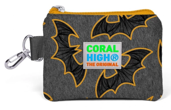 Coral High Yarasa Desenli Bozuk Para Çantası - Erkek Çocuk ürün görseli 1