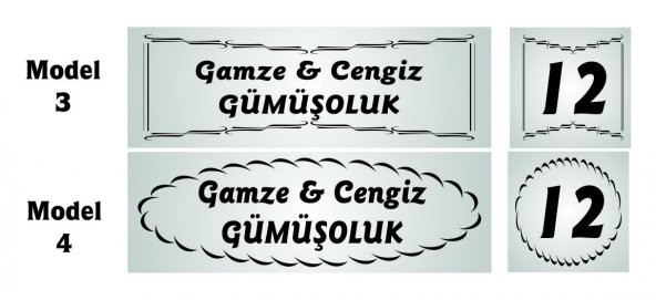 Kapı İsimliği - Resim 2