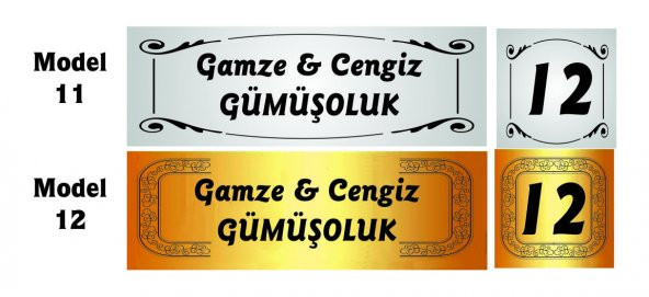 Kapı İsimliği - Resim 6
