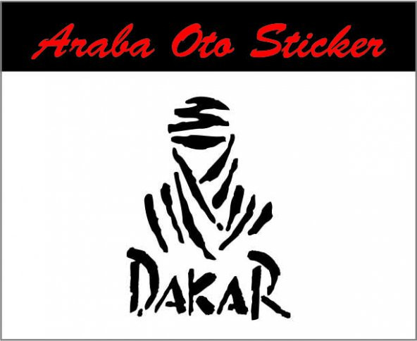 Dakar Oto Sticker ürün görseli 1