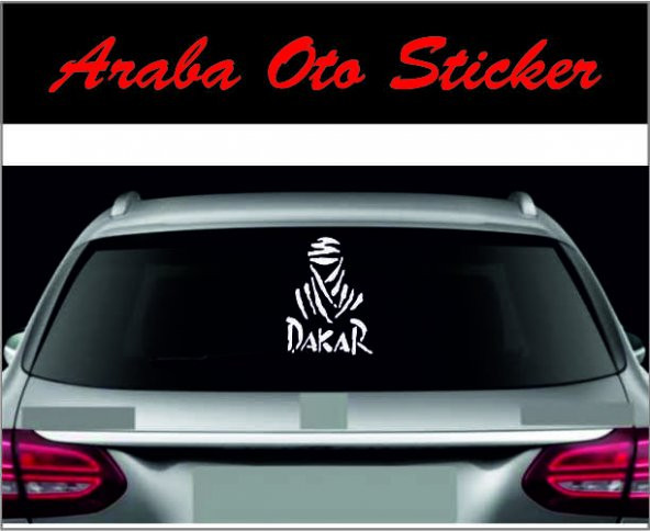 Dakar Oto Sticker - Resim 2