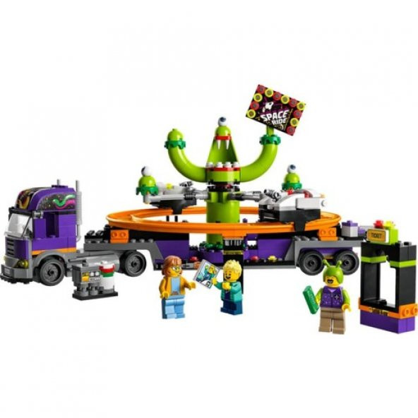 Lego City 60313 Space Ride Amusement Truck ürün görseli 1