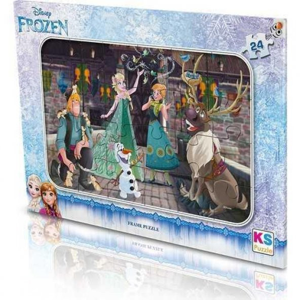 KS FROZEN FRAME PUZZLE 24 PARCA FRZ704 - Resim 2