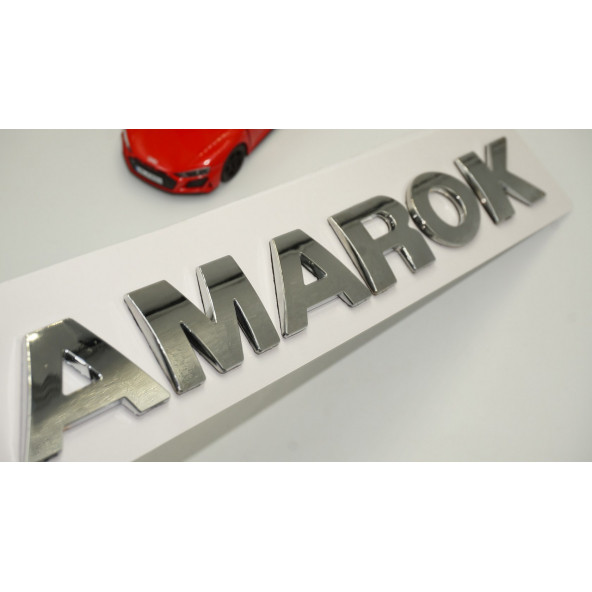 VW Volkswagen Amarok Bagaj Krom ABS 3M 3D Yazı Logo Amblem ürün görseli 1