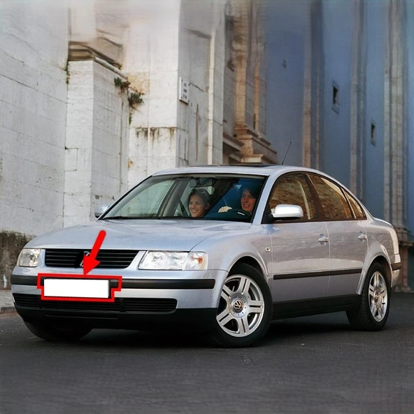 VW Passat B5 1997-2000 Ön Tampon Orta Plakalık Altı Plastik 3B0807719 ürün görseli 1