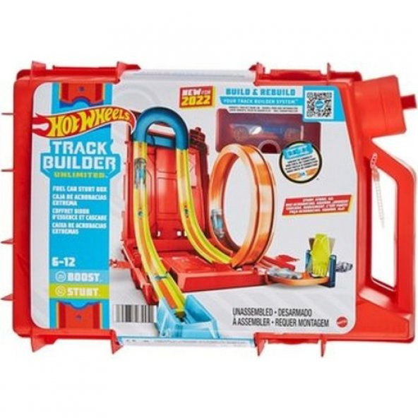 Hw Track Builder Unlimited Benzin Bidonu Akrobasi Seti - HDX78 ürün görseli 1