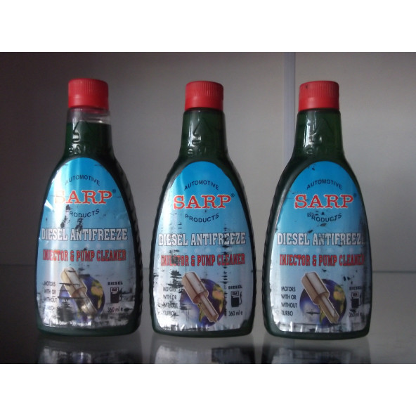 DİZEL YAKIT ANTİFRİZİ SARP 360ML (DİZEL ANTİFRİZİ) MAZOT İÇİNE KONULUYOR ürün görseli 1