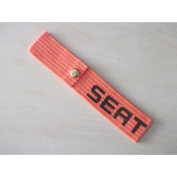 SEAT TAMPON ÇEKİ İPİ TURUNCU (SEAT TAMPON ASKISI) TAMPON SÜSÜ - TAMPON DİLİ -TAMPON İPİ ürün görseli 1