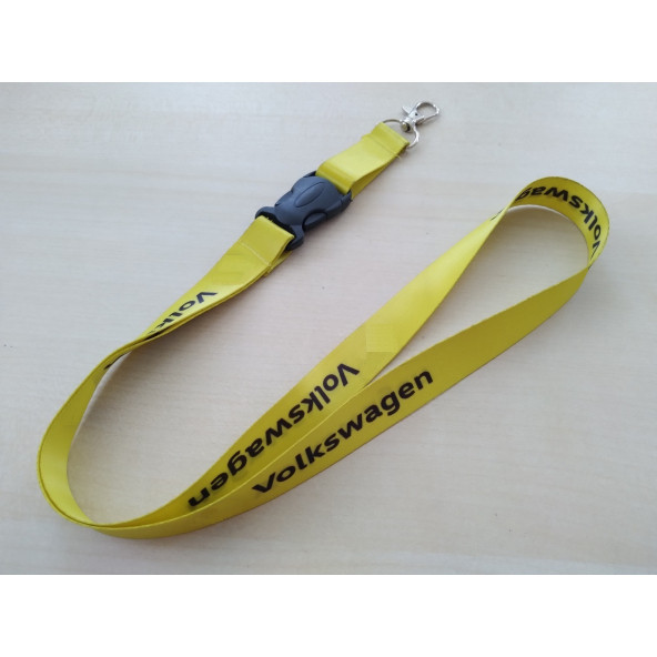 VOLKSWAGEN AYNA ASKISI SARI (VOLKSWAGEN ASKILI ANAHTARLIK) VOLKSWAGEN AYNA ASKI İPİ - Ayna süsü ürün görseli 1