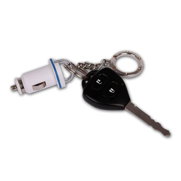 Inca 5V USB Araç Şarj Adaptör Beyaz RETRO ürün görseli 1
